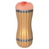 Мастурбатор-вагина с вибрацией в колбе Bevis - Boys of Toys - в Рязани купить с доставкой