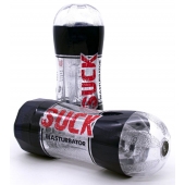 Прозрачный мастурбатор-вагина Suck - Boys of Toys - в Рязани купить с доставкой