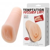 Телесный тугой мастурбатор-вагина Passion Lady - Baile - в Рязани купить с доставкой