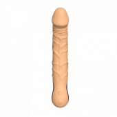 Телесный силиконовый вибратор-реалистик - 22 см. - Secwell