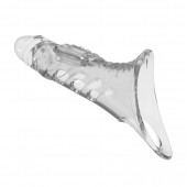 Прозрачная насадка на пенис - 22 см. - Baile - в Рязани купить с доставкой