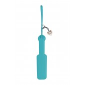 Голубой кожаный пэддл - 37 см. - Pecado - купить с доставкой в Рязани