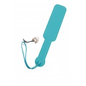 Голубой кожаный пэддл - 37 см. - Pecado - купить с доставкой в Рязани