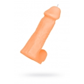 Оранжевая сувенирная свеча «Пенис» - Pecado - купить с доставкой в Рязани