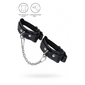 Черные мини-оковы со скруглёнными углами - Pecado - купить с доставкой в Рязани