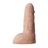 Телесный фаллоудлинитель с мошонкой Cock Next - 19 см. - LOVETOY (А-Полимер) - в Рязани купить с доставкой