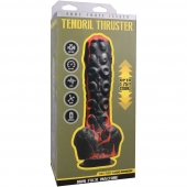 Черно-красная мини-машина на присоске Tendril Thruster - 21,6 см. - Doc Johnson - купить с доставкой в Рязани