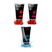 Набор из 3 лубрикантов JUJU (увлажняющий, клубника, малина) - JuJu - купить с доставкой в Рязани