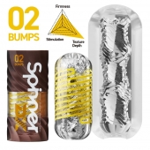 Мастурбатор Tenga Spinner DX 02 Bumps - Tenga - в Рязани купить с доставкой