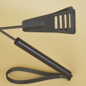 Черный кожаный стек «Сириус» - 60 см. - Sitabella - купить с доставкой в Рязани