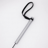 Черный стек с металлической ручкой - Crazy Handmade - купить с доставкой в Рязани