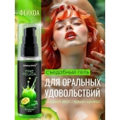 Съедобная смазка на водной основе с ароматом фейхоа - 60 гр. - Биоритм - купить с доставкой в Рязани