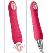 Малиновая насадка на душ с вибрацией Showers to orgasm - 20,1 см. - Orion - купить с доставкой в Рязани