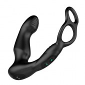 Черный двухмоторный массажер простаты Nexus Simul8 Wave Edition - Nexus Range - в Рязани купить с доставкой