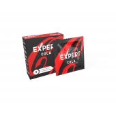 Презервативы с ароматом колы Expert Cola - 3 шт. - Expert - купить с доставкой в Рязани