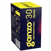 Ароматизированные презервативы Ganzo Juice - 30 шт. - Ganzo - купить с доставкой в Рязани