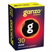 Ароматизированные презервативы Ganzo Juice - 30 шт. - Ganzo - купить с доставкой в Рязани