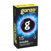 Супертонкие презервативы Ganzo Invisible - 15 шт. - Ganzo - купить с доставкой в Рязани