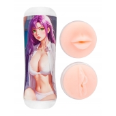Двусторонний мастурбатор аниме - ротик и вагина - Tokyo Style - в Рязани купить с доставкой