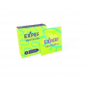 Ультратонкие презервативы Expert Invisible - 3 шт. - Expert - купить с доставкой в Рязани
