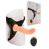 Женский вибрострапон со съемной насадкой и пультом ДУ - Erokay - купить с доставкой в Рязани