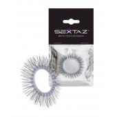 Круглое эрекционное кольцо с «ресничками» - Sextaz - в Рязани купить с доставкой