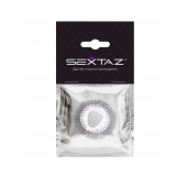 Эластичное эрекционное кольцо с длинными черными «ресничками» - Sextaz - в Рязани купить с доставкой