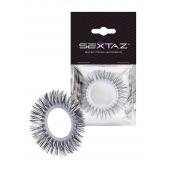 Круглое эрекционное кольцо с длинными «ресничками» - Sextaz - в Рязани купить с доставкой