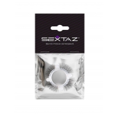 Эластичное кольцо с «ресничками» и 4 шариками - Sextaz - в Рязани купить с доставкой