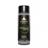Массажное масло c ароматом тропических фруктов Massage Oil - 100 мл. - HOT - купить с доставкой в Рязани