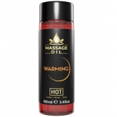 Массажное масло с согревающим эффектом Massage Oil Warming - 100 мл. - HOT - купить с доставкой в Рязани