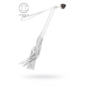 Белая кожаная плеть - 50 см. - Pecado - купить с доставкой в Рязани