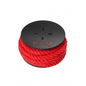 Красная веревка для шибари на катушке - 5 м. - Pecado - купить с доставкой в Рязани