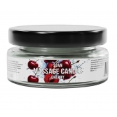 Массажная свеча «Спелая вишня» - 50 мл. - SGAN - купить с доставкой в Рязани