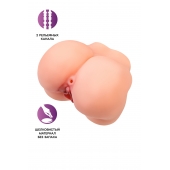 Реалистичный мастурбатор в форме попки с 2 любовными входами - No Name - в Рязани купить с доставкой