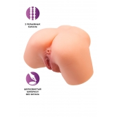 Телесный реалистичный мастурбатор-полуторс с 2 любовными входами - No Name - в Рязани купить с доставкой