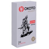 Точечные презервативы OKOTO Dotted - 12 шт. - Sitabella - купить с доставкой в Рязани