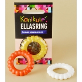 Цветное рельефное эрекционное кольцо Ellasring - Sitabella - в Рязани купить с доставкой