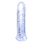 Прозрачная насадка-удлинитель Stretchy Touch - 18 см. - NMC - в Рязани купить с доставкой