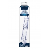 Прозрачная насадка-удлинитель Length Enhancer с подхватом - 22,3 см. - NMC - в Рязани купить с доставкой