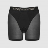 Трусики-шорты для фиксации насадок Strap-on-me Harness Lingerie Halo - size XS - Strap-on-me - купить с доставкой в Рязани