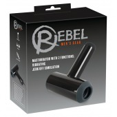 Черный мастурбатор с удобной ручкой Masturbator with 2 Functions - Orion - в Рязани купить с доставкой