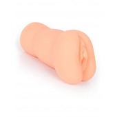 Телесный мастурбатор-вагина с 2 эрекционными кольцами в комплекте - Sexy Girl - в Рязани купить с доставкой