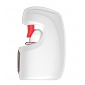 Белый мастурбатор с язычком и возвратно-поступательными движениями - Secwell - в Рязани купить с доставкой