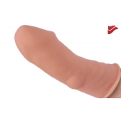 Насадка на фаллос с имитацией пирсинга - 14,7 см. - KOKOS - в Рязани купить с доставкой