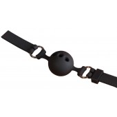 Малый силиконовый кляп-шар на ремешках - Orion - купить с доставкой в Рязани