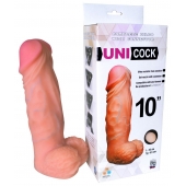 Фаллическая насадка Харнесс UNICOCK 10  - 25 см. - LOVETOY (А-Полимер) - купить с доставкой в Рязани