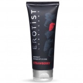 Увлажняющая смазка на водной основе с ароматом клубники Srtawberry - 100 мл. - Erotist Lubricants - купить с доставкой в Рязани