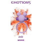 Сиреневое эрекционное виброколечко Emotions Minnie - Lola Games - в Рязани купить с доставкой