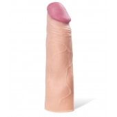 Реалистичная насадка с ярко выраженной головкой - 16,5 см. - A-toys - в Рязани купить с доставкой